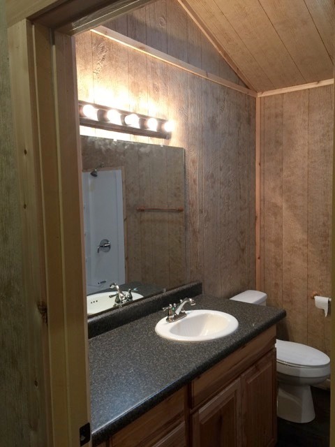 cabin bathroom